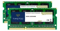 Kit 8g Memoria 2x4gb Sodimm Ddr3 Notebook Made Eeuu Grt 36m