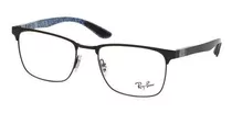 Lentes Rayban Rx8421#290 Fibra De Carbono