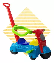 Triciclo Andador Moto Brinquedo Infantil Carrinho De Passeio