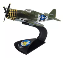Miniatura Avião Segunda Guerra Mundial  Americano 1/144 Cor Verde