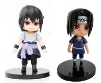 Sasuke E Itachi - Roupas Da Aldeia - Kit - 2 Action Figure