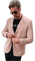 Saco Lino Hombre Elegante Sport Varios Colores