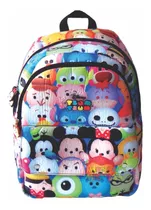 Mochila Espalda Grande 16p Disney Tsum Tsum Oiginal