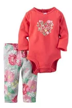 Set 2 Piezas Carters Legging + Body  Talles 3/24 Meses #229