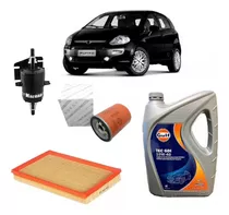 Kit Service X3 Filtros + Aceite 10w40 Fiat Punto 1.4 8v 