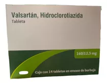 Valsartán/ Hidroclorotiazida (co Diovan) 160/12.5mg 14 Tabs