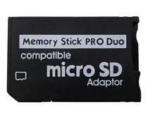 Memory Stick Pro Duo Adaptador Micro Sd Sdhc Camaras Psp 