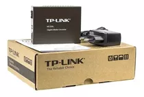 Conversor De Mídia Tp-link Gigabit Sfp Mc220l Fibra Otica