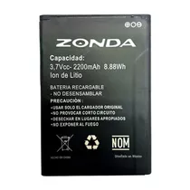 Pila Bateria Zonda A501 2200 Mah 3.7v E/g