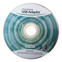 Cd Instalação Adaptador Wi-fi Dual Band 2-4g 5g Usb 1300mbps