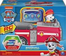 Paw Patrol Marshall Rc Camión Bomberos A Control Remoto 