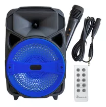 Caixa De Som Bluetooth Karaoke Sem Fio 20w P/ Churrasco Etc