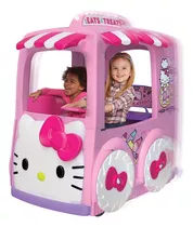 Montable Eléctrico Food Truck Hello Kitty 12v
