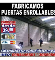 Puertas Lanfor Enrollables Manuales Y Automáticas