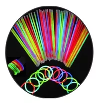 180 Pulsera Neon Cyalume Glow Colores Eventos Fiesta 