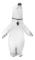 Payaso Unicornio Conejito Blanco Oso Polar Inflable Cos...