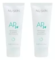 Pack 2 Pasta De Dientes Nu Skin Ap 24 Blanqueadora Nuskin