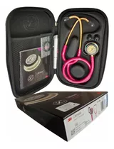 Fonendoscopio Littmann Classic Iii Raspberry + Estuche Y Lin