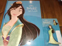 Princesa .mulan Disney Libro Tapa Dura Y Muñeca 10 Cm