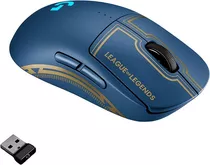 Mouse Logitech G Pro Edicion League Of Legends - Inalambrico Color Azul