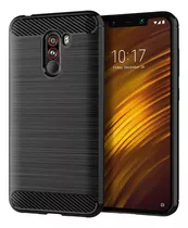 Funda Antigolpe Tpu Carbono Para Xiaomi Pocophone Poco F1