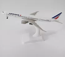 Avião Miniatura Metal Air France B.777  20 Cm Escala 1:400