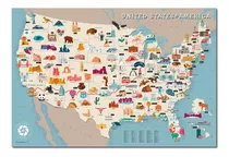Mapa Estado Unidos Con Realidad Aumentada