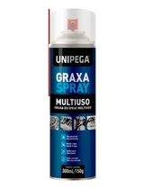 Graxa Spray Lubrificante Corrente Multiuso Unipega - 300ml