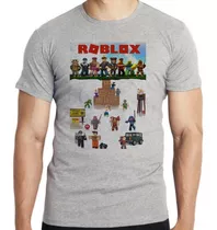 Camiseta Infantil Top Roblox Personagens Game Jogo Pc Skin