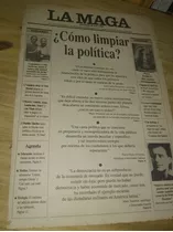 Tapa Diario La Maga Picasso Carl Palmer 7 4 1993