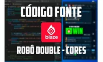 Código Fonte Robô Blaze Cores [double] + 2 Estratégias Ia/pa