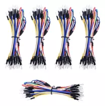 5 Kit 325 Cables Jumpers Dupont M-m Protoboard Arduino 