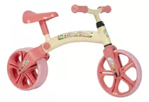 Bicicleta Infantil Sem Pedal Equilíbrio Safari Baby Balance Cor Rosa-claro