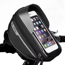 Bolsa Bicicleta Impermeable Para Celular Pantalla Táctil Neg