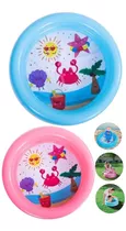 Piscina Infantil Para Praia Piscina De Bebê Vinil 21 Litros Cor Azul