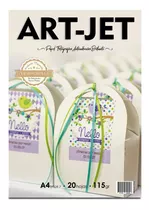 Papel Adhesivo A4 Glossy Brillo115 Grs Art-jet® 100 Hojas