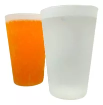 Vasos De Plástico Reutilizable 500ml Fiestas Eventos X100
