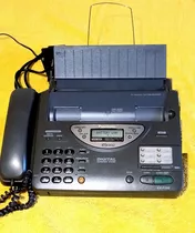 Fax Panasonic Kx-f700 Negro Usado Impecable