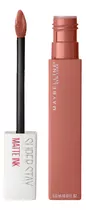 Labial Líquido Maybelline New York Superstay Matte Ink - 5ml Acabado Mate Color Seductress