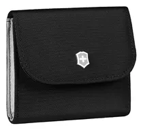 Billetera Con Broche Color Negro, Victorinox