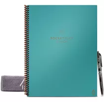 Cuaderno Rocketbook Everlast Infinitos Usos (22x28cm) Celest