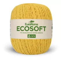 Ecosoft Euroroma Nº6 422g 452m Linha Barbante Várias Cores