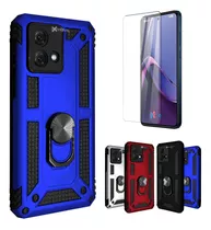 Funda Para Motorola G84 (5g) Uso Rudo Con Anillo Sujetador