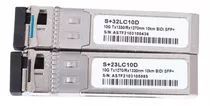 Gbic (par) Sfp+ 10gb 10km Wdm Bidi 1270/1330nm Lc 10g 10km