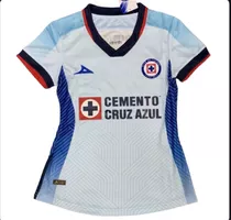 Jersey Cruz Azul Visita Mujer 2023-2024