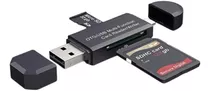   Leitor De Cartão 2 Em 1 Sd  Micro Sd - Usb 2.0 