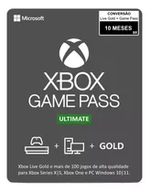 Xbox Ultimate Pass (live Gold 11 Meses + 1 Mês Ultimate)leia