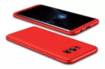 Galaxy S8 / S8 Duos - Funda Carcasa Dorada Protección 360