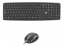 Kit Teclado E Mouse Basico Com Fio Usb Qualidade 