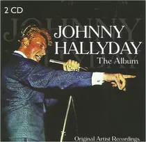 Cd   Johnny Halliday   The Album  Cd Doble  Nuevo Y Sellado